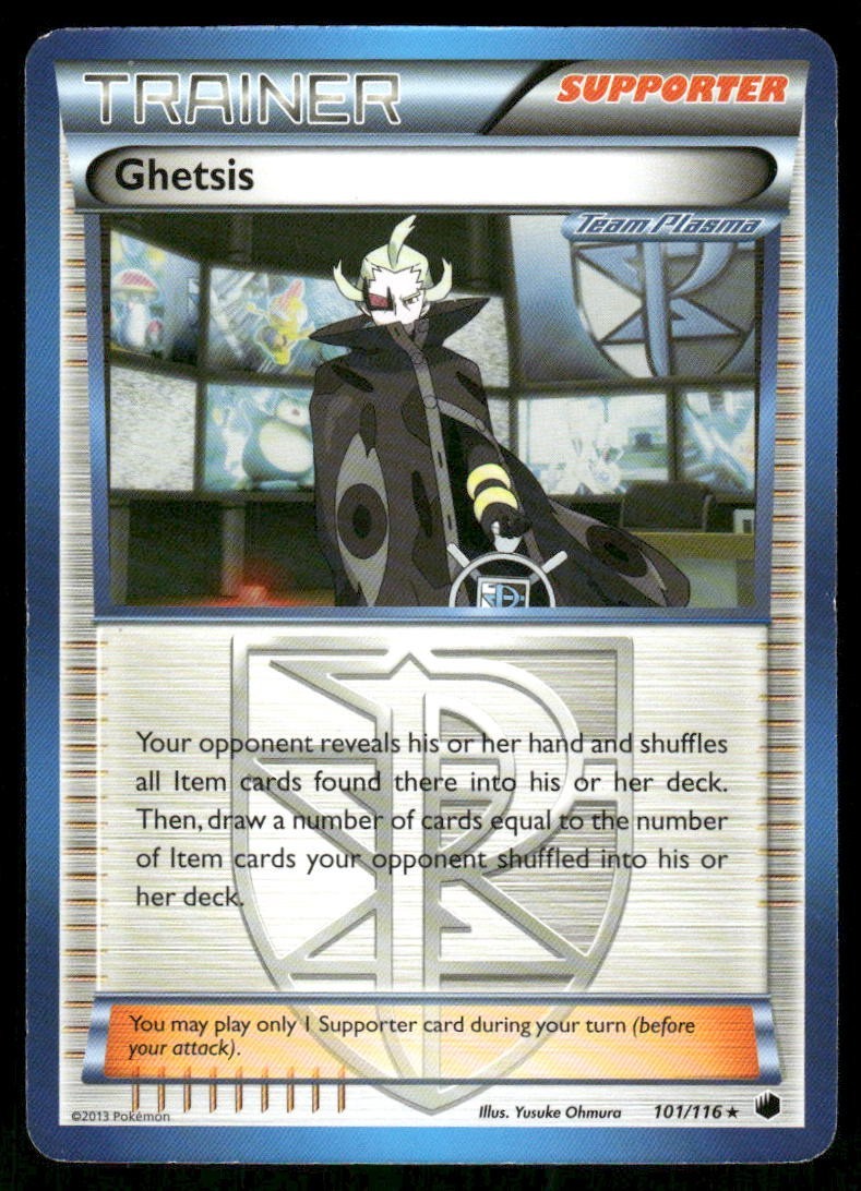 Pokemon Tcg Ghetsis #101 Pokemon Plasma Freeze NM