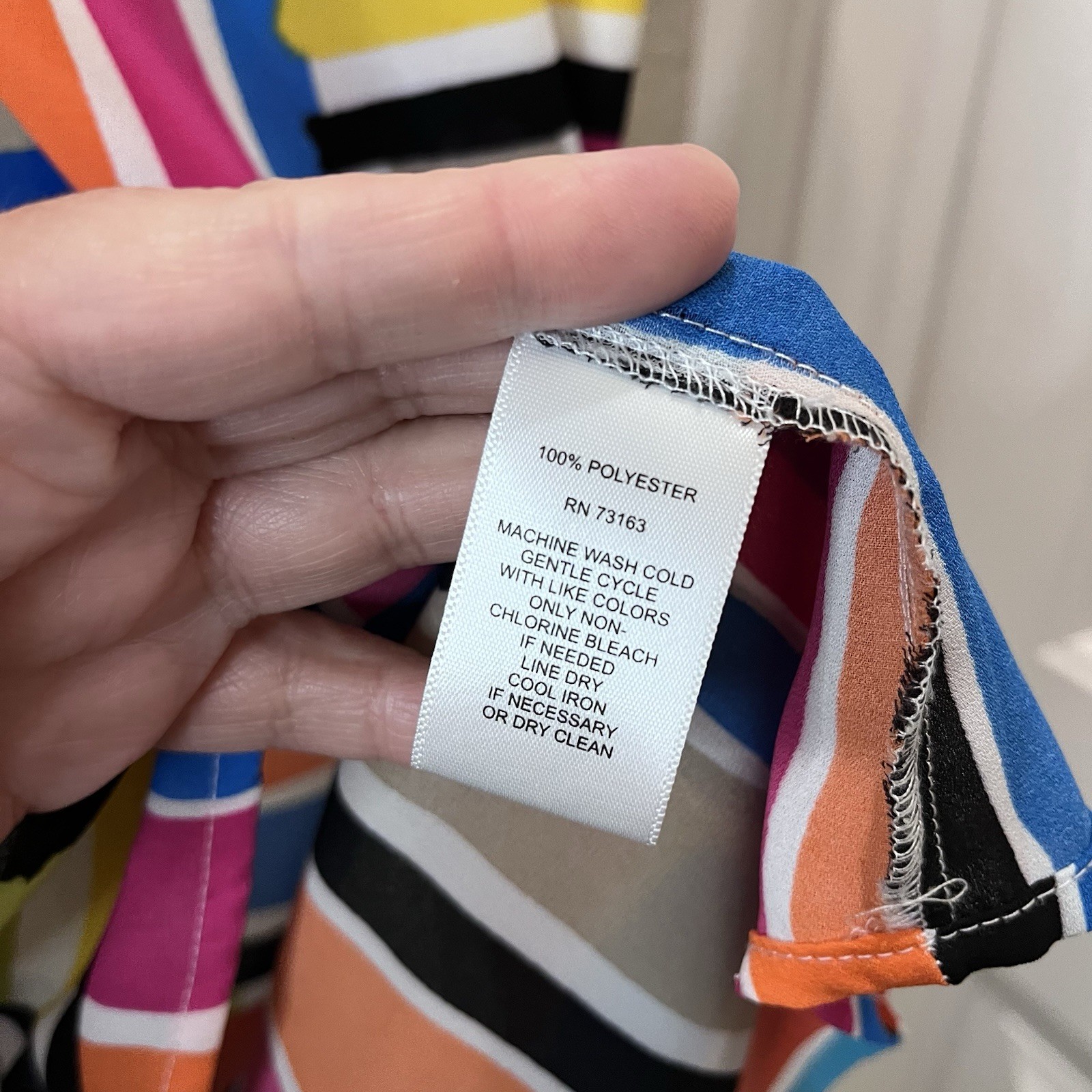 Spense Striped Patchwork Colorblock Lightweight S… - image 5