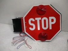 5460M SPECIALTY MFG SCHOOL BUS STOP SIGN ASSEMBLY  IC BUS 2213469C91