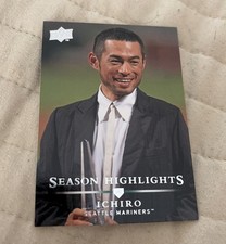 2008 Upper Deck Ichiro Season Highlights #739 Seattle Mariners HOF NM/MT