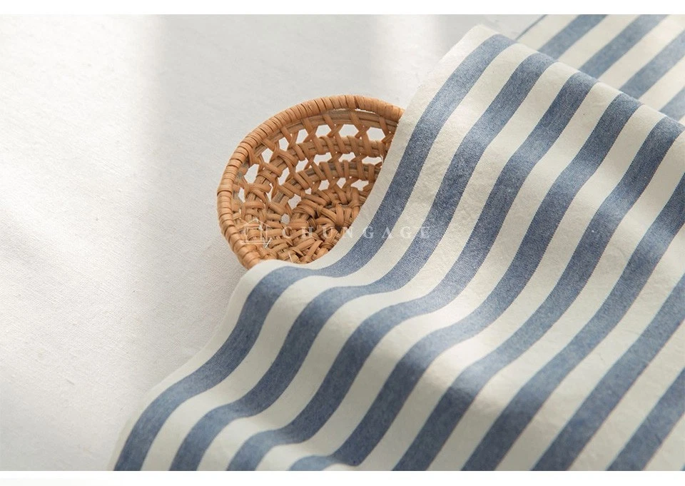 Navy Gingham Cotton Fabric Precuts Bundle Patchwork Quilting Scraps 8mm - Image 3 of 4