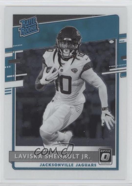 2020 Donruss Optic Rated Rookies Variation Laviska Shenault Jr Rookie RC 0bk2