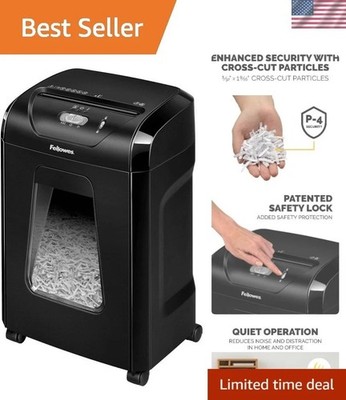 14C10 14-Sheet Cross-Cut Paper Shredder   Quiet, Safe, Efficient Home Office