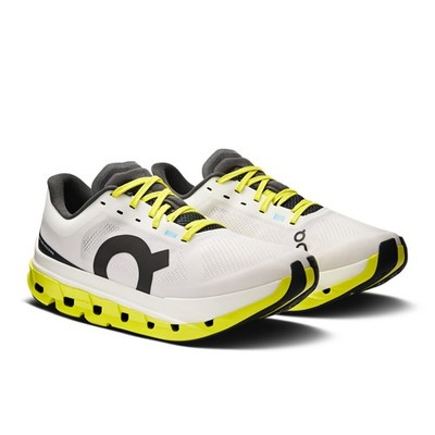 On Cloudflow 5 White Lime 3WF10092929 Speedboard Damen Laufschuhe