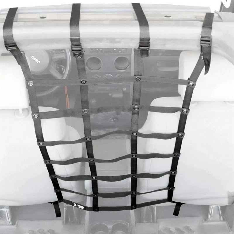 For Jeep Wrangler JK 2018 Steinjager J0044980 Black Dog Partition Foto 4 de 4