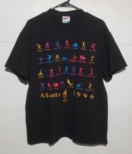 Vintage 1996 Atlanta Centennial Olympic Games t-shirt Mens size Large