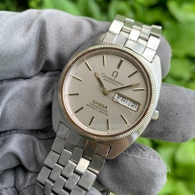 1972 Omega Constellation C-Case Ref. ST 168.0057 Day Date Steel