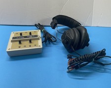 Califone 1214AV-PS Stereo Listening Center w/ 1 3068AV Headphone Vintage