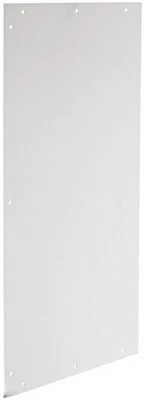 BUD INDUSTRIES C-14441 Aluminum Small Rack Mount Solid Chassis Cover 17" L x 8" W x 0.05" D,...