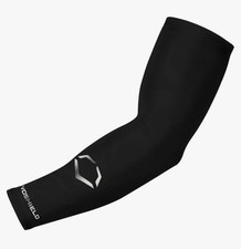 Manga de brazo de compresión Evoshield de béisbol y softbol - Talla S/M - Color NEGRO