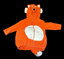 Carter's 12 Months Baby Fox Forest Friend Plush Halloween Costume Zip Up Hoodie