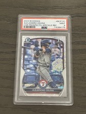 2023 Bowman Chrome Prospects Speckle Alejandro Osuna #BCP131 PSA 9 /299 Rangers