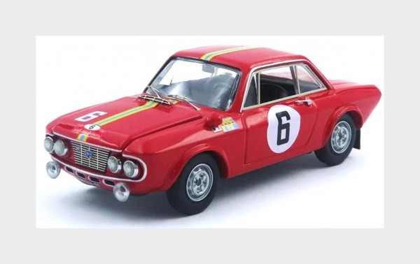 1:43 Best Lancia Fulvia 1.3 Coupe Hf #6 Win.Rally Sanremo 1969 Kallstrom BE9842-image