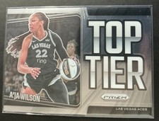 2025 Panini Prizm Top Tier #2 A'ja Wilson - Las Vegas Aces