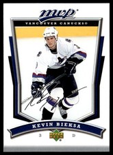 2007-08 Upper Deck MVP Kevin Bieksa Vancouver Canucks #68