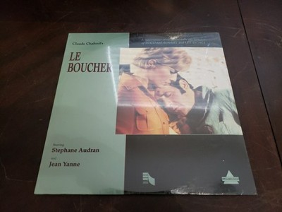 Brand New Sealed Le Boucher Laserdisc French Language English Subtitles W20