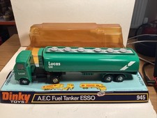 Dinky 945 AEC Fuel Tanker Lucas Oil Very Good Condition In Original Blister Box