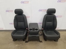 12 Chevy Silverado 1500 Lt Bucket Seat Set Katzkin Leather Covers Front 12 Chevy Silverado 1500 Lt Bucket Seat Set Katzkin Leather Covers Front