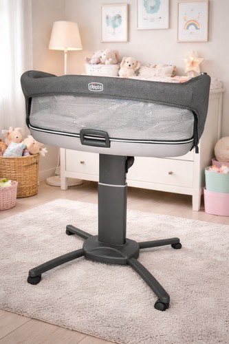 Chicco Close To You Se Bedside Bassinet Charcoal Gray