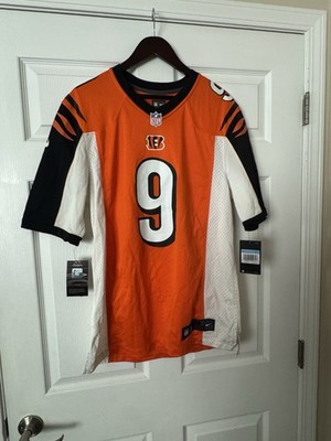 Nike NFL Rookie Joe Burrow 2020 Cincinnati Bengals Black Jersey Mens Size Medium