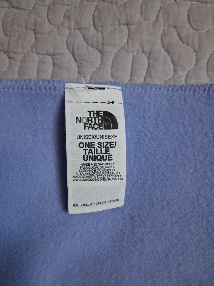 Bufanda polar periwinkle púrpura The North Face invierno esquí nieve Foto 3 de 4