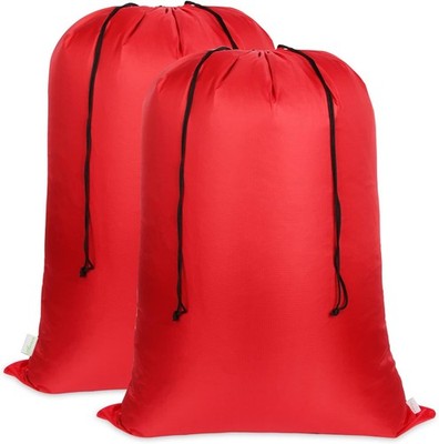 Large Laundry Bags 2 Pack 27'' X 36'', Two-way drawstring Tear-proof Portable