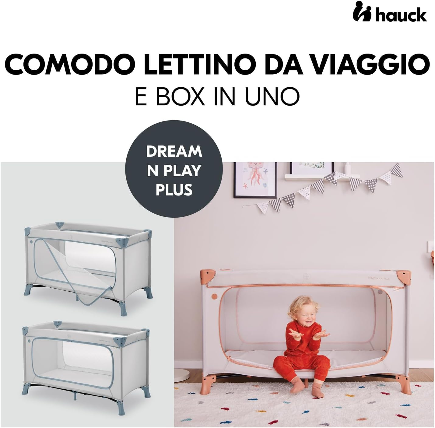 Lettino da viaggio Dream N Play Plus per neonati foto 2