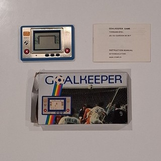Goal Keeper Handheld (GK 10) Game/Clock from 1980s Vintage & Rare