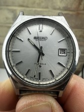 Seiko 6308 8030 Two Tone Men’s Vintage Automatic 17 Jewel Watch Ship Worldwide