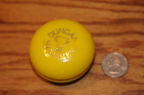 Vintage Duncan Tournament Yo-Yo Yellow Yoyo Toy 70s Classic Toy Hobbie********** - Picture 9 of 10