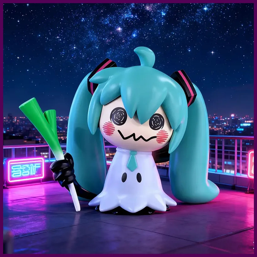 7CMHatsuneMikuAnimeFigurineKawaiiTabletopDecorationsActionFiguresDoll