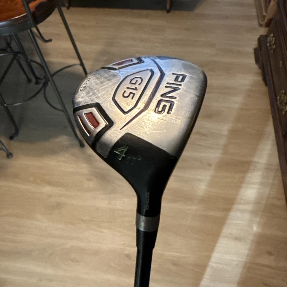 Ping G15 17 Degree 4 Fairway Wood Aldila Stiff Flex Graphite 0255821 Used Golf  - Image 2 of 4