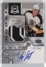 2006-07 Upper Deck The Cup Rookie 170/249 Yan Stastny #155 Patch Auto 0t2