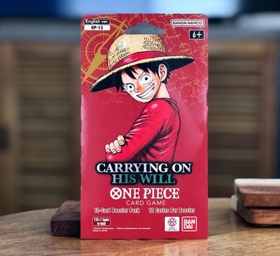ONE PIECE Card Game CARRYING ON HIS WILL (OP13) *You Pick - 10% off 4
