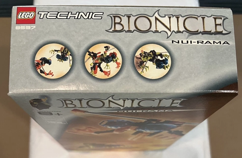 LEGO Nui-Rama 8537 Technic Bionicle 2001 LEGO НОВЫЙ ЗАПЕЧАТАННЫЙ - Изображение 4 из 4