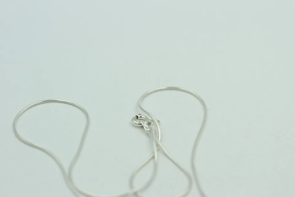 Collana In Ambra Tricolore In Argento Sterling 925 Ca 42 Cm - Immagine 4 di 4