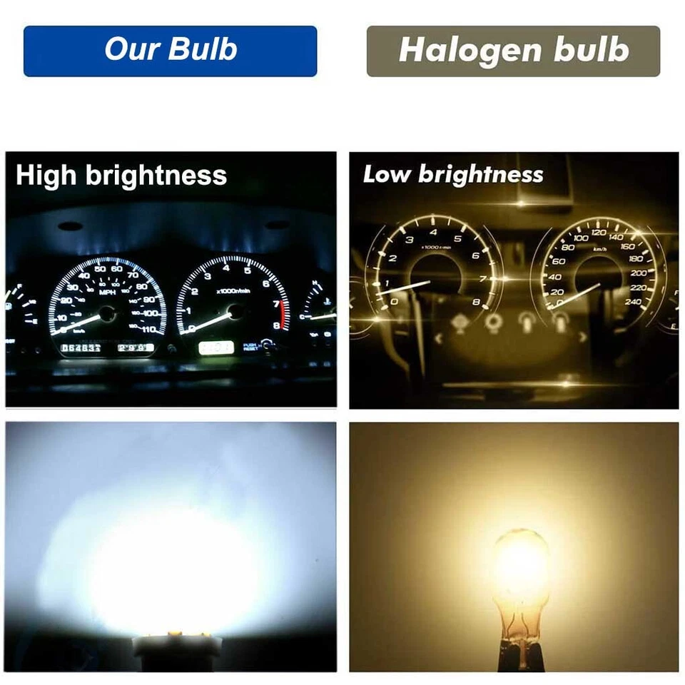 For Land Rover Discovery 2 Dash Instrument Panel Gauge Cluster LED Bulbs TD5 V8 - Image 3 of 4