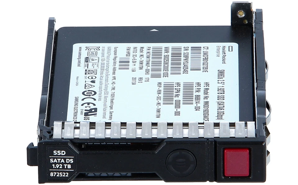 HP Enterprise - 872352-B21 - Mixed Use - Solid-State-Disk - 1.92 TB - Hot-Swap -