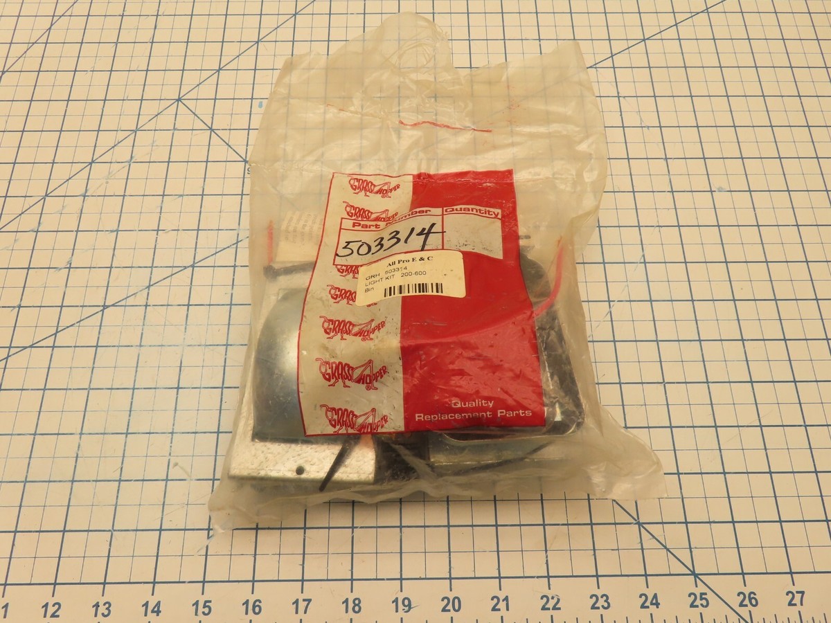 Grasshopper 503314 Headlight Kit Models 200-600 Factory Sealed | eBay