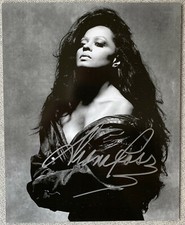 The Supremes Diana Ross Signed In-Person 8x10 B&W Photo - Limited Ed. #470/500