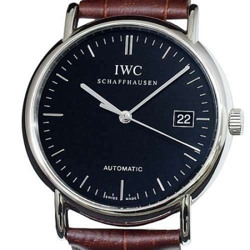 IWC Portofino Men's Black Watch - IW353313 for sale online | eBay