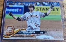 Kelby Tomlinson 2018 Topps Series 2 #380 San Francisco Giants MLB Baseball Card