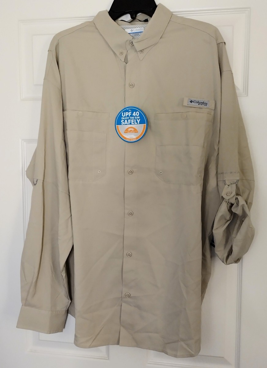 Columbia Men's Tamiami Ii Long Sleeve Shirt Color: Smokey Sage