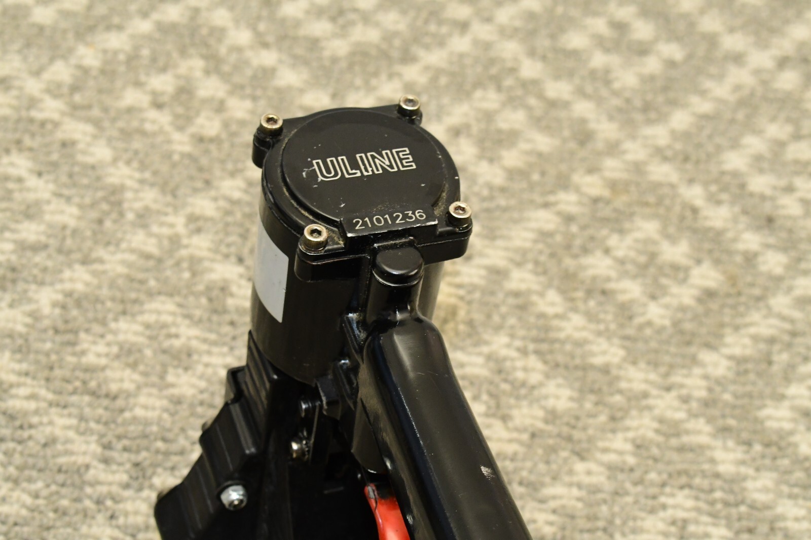 Uline PNEUMATIC Carton Stick Stapler H1028 'C' Staples Briefly Used