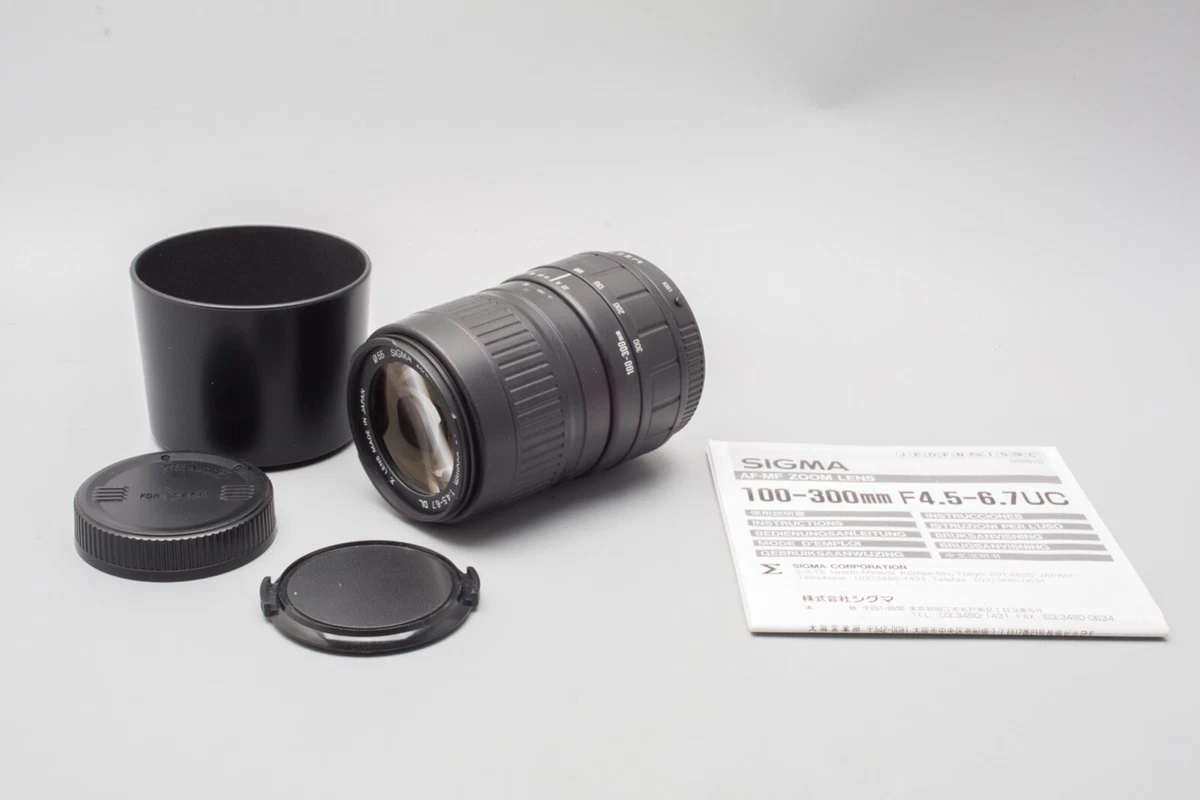 Sigma 100 300 F4 for sale | eBay