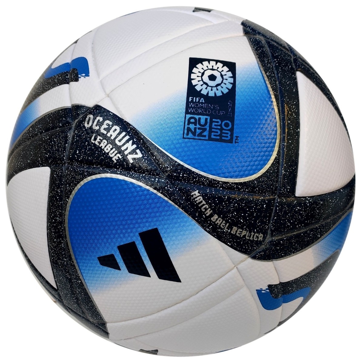 Adidas Oceaunz League WM Ball Bundesliga Football Ball White-Blue