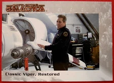 BATTLESTAR GALACTICA - Premiere Edition - Card #07 - Classic Viper, Restored