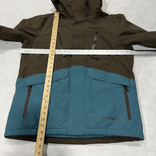 Flylow Men Roswell Full Zip Winter Jacket Ski Snowboard Coat Pockets Size Small - Picture 12 of 14
