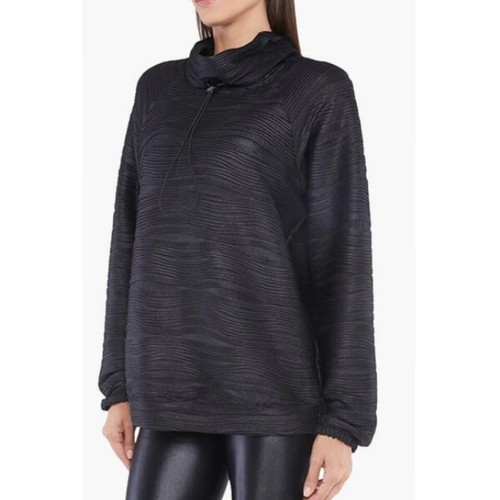 Koral Textured DJ Probe Pullover Hoodie Black Size S