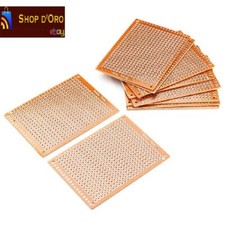 10 pz basetta millefori 50x70 mm 5x7 cm bachelite monofaccia 